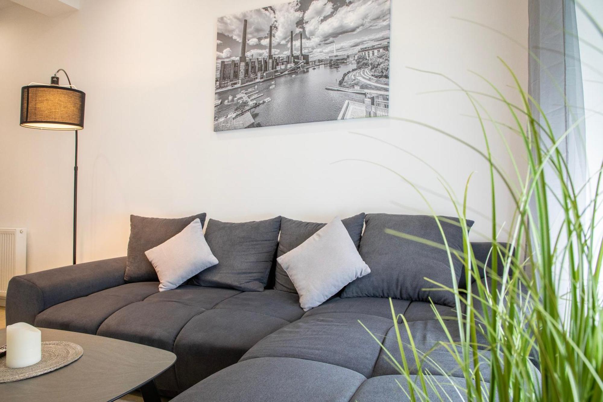 Hannibal - Design Apartment Lilie 2, Vw Naehe, Parkplatz, Kueche, Highspeed-Wlan, Fitness, Solarium Wolfsburg Exterior foto
